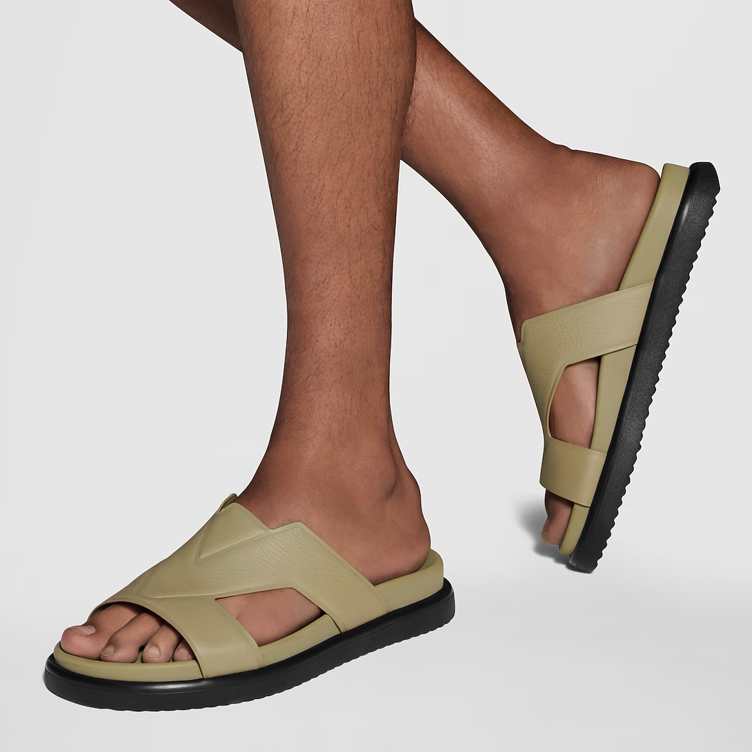 LV Oasis Mule Khaki Green