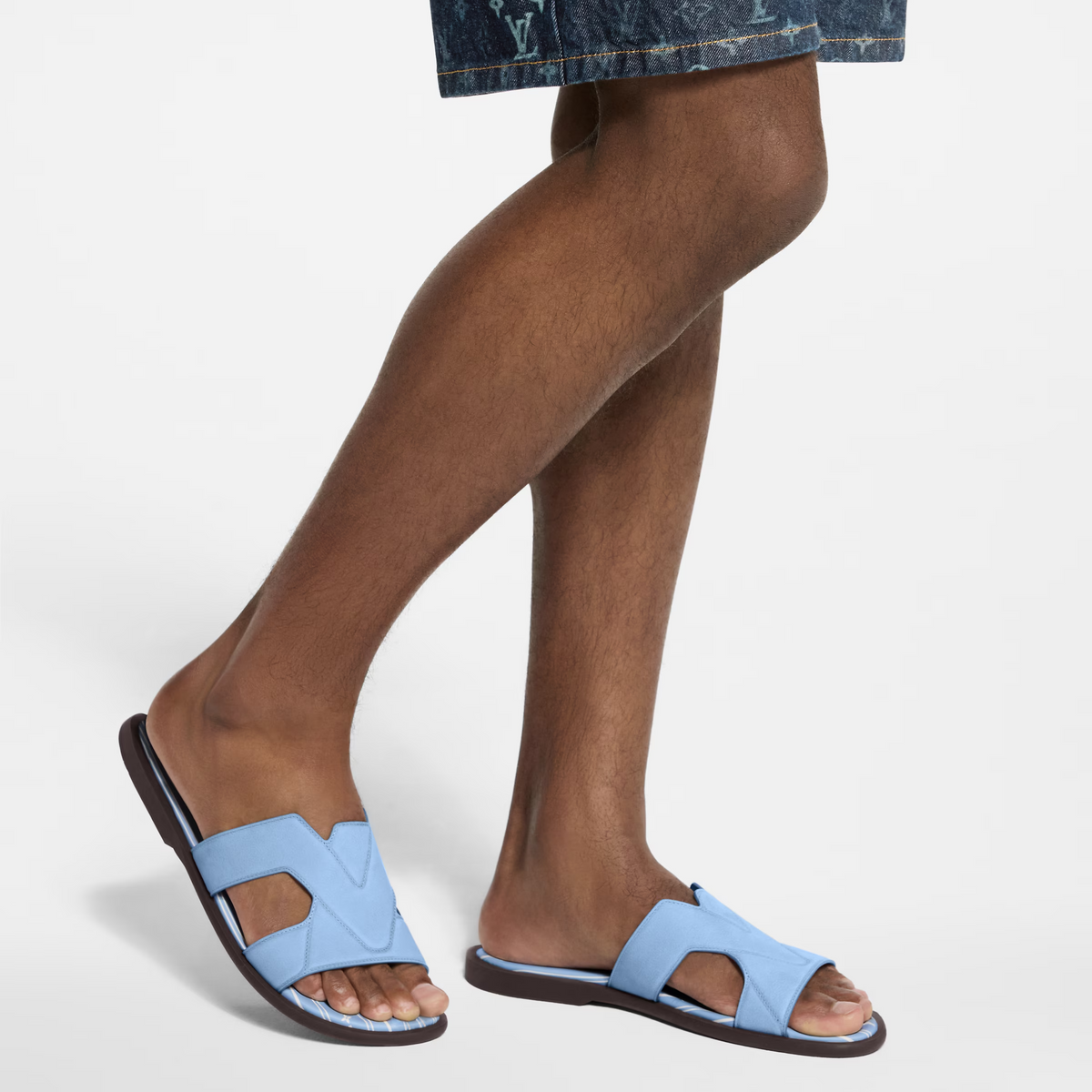 LV Oasis Mule Blue