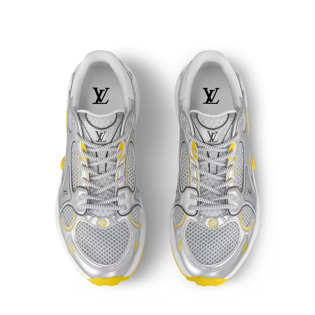 LV Olympia Sneaker Silver/Yellow