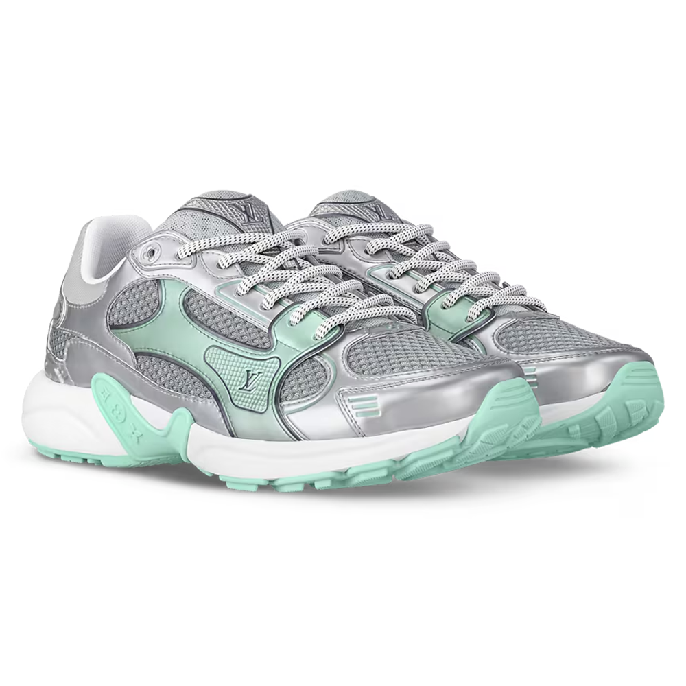 LV Olympia Sneaker Vert d'eau Green
