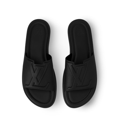 LV Portofino Mule Black