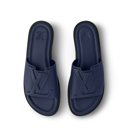 LV Portofino Mule Navy Blue