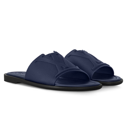 LV Portofino Mule Navy Blue