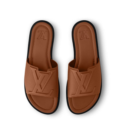LV Portofino Mule Cognac Brown