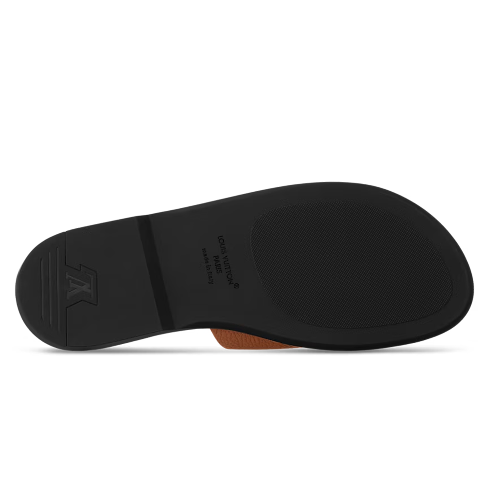 LV Portofino Mule Cognac Brown