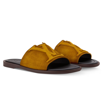 LV Portofino Mule Honey Brown