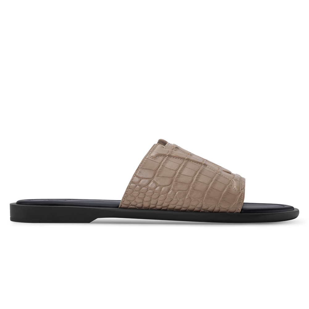 LV Portofino Mule Taupe Brown