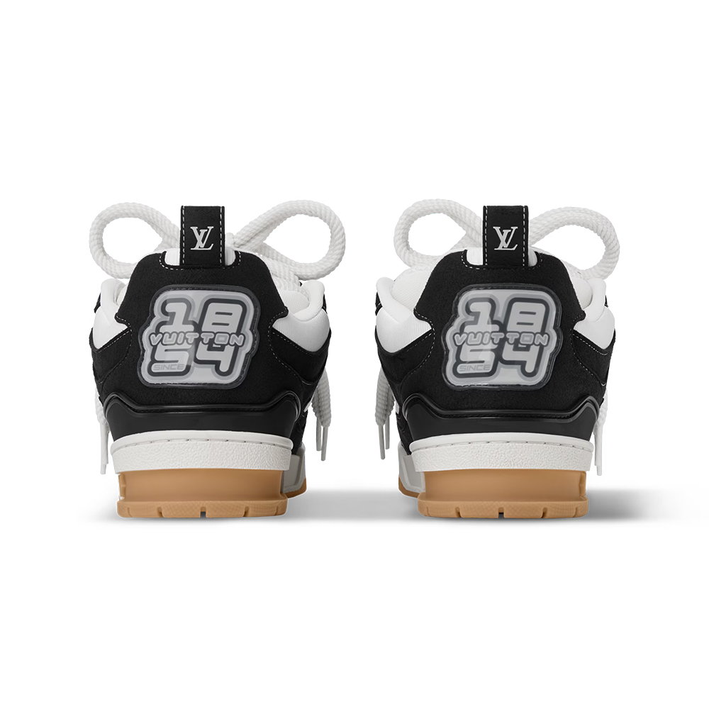 LV Skate Sneaker Black White