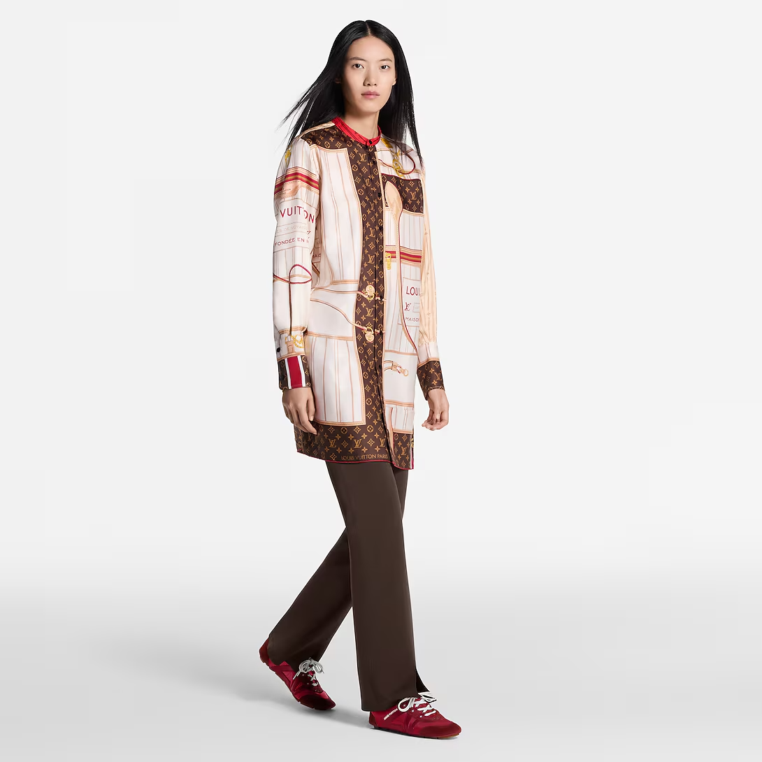 LV Sneakerina Bordeaux Red