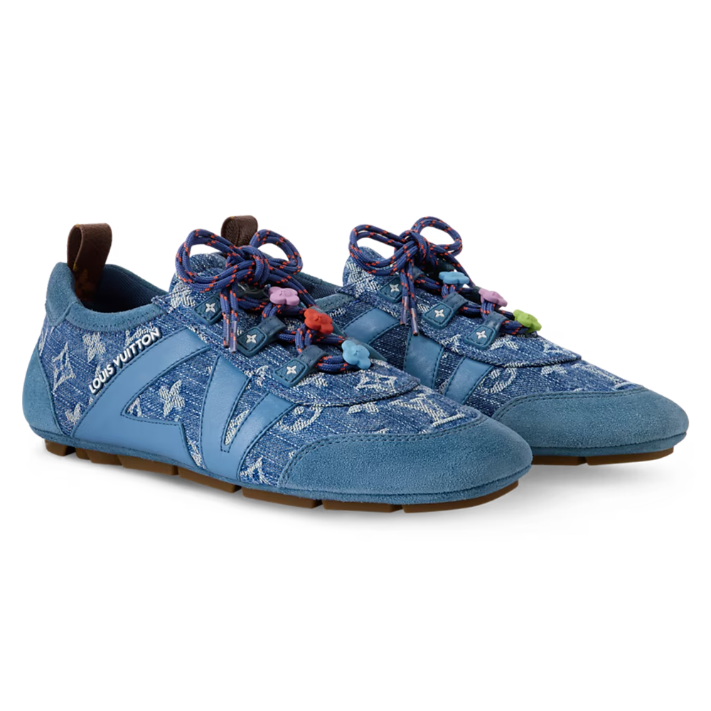 LV Sneakerina Blue Denim