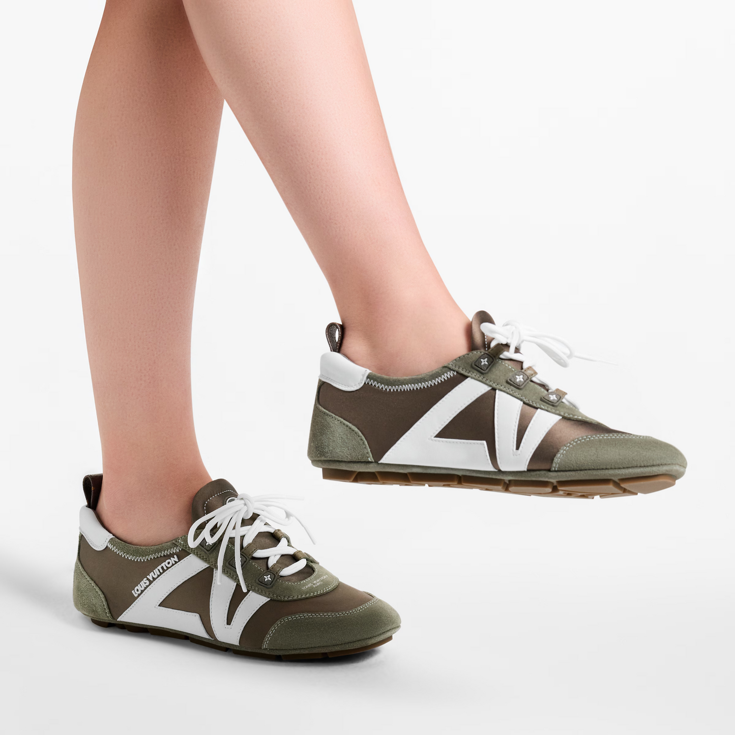 LV Sneakerina Khaki Green