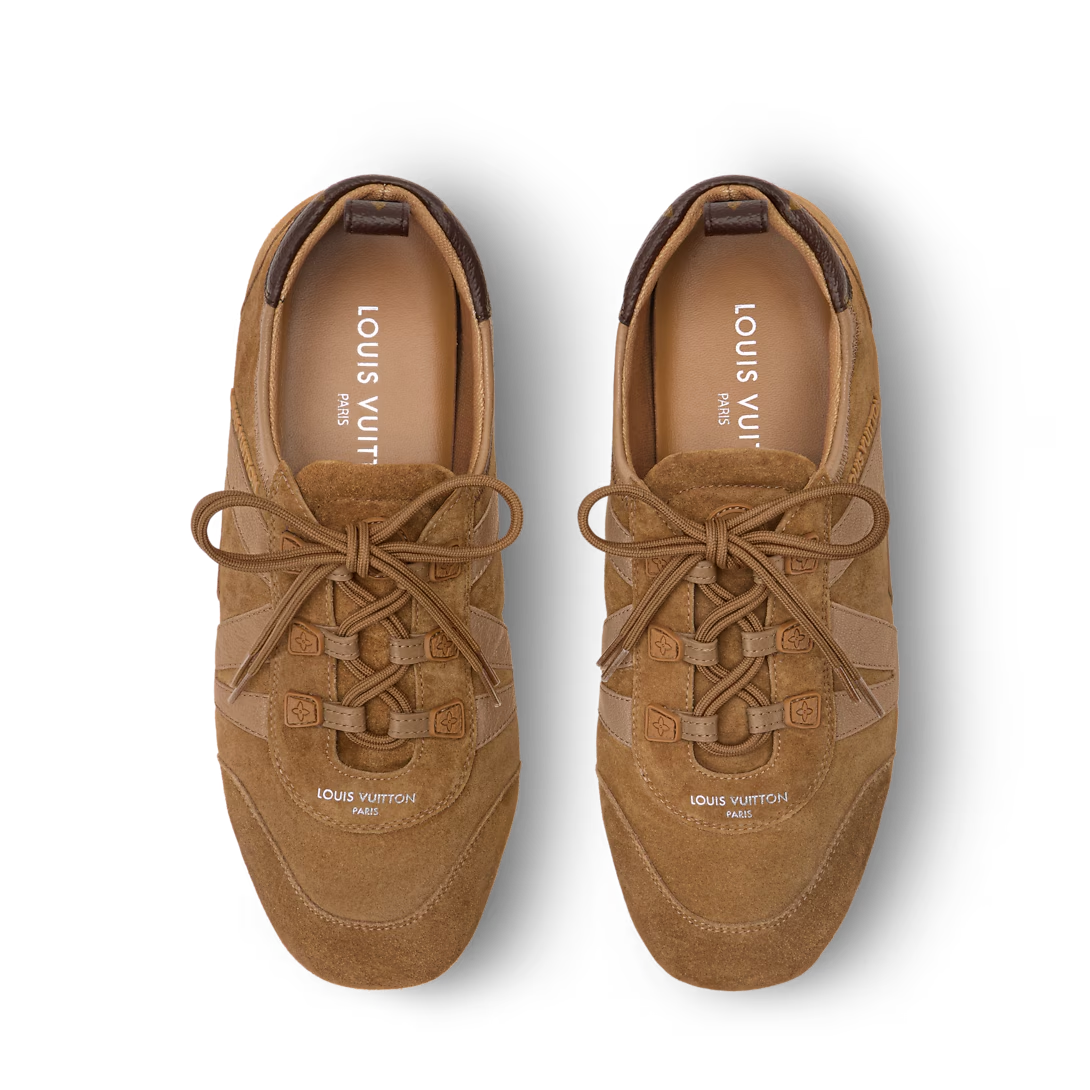 LV Sneakerina Cognac Brown