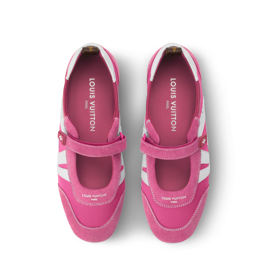 LV Sneakerina Mary Jane Pink