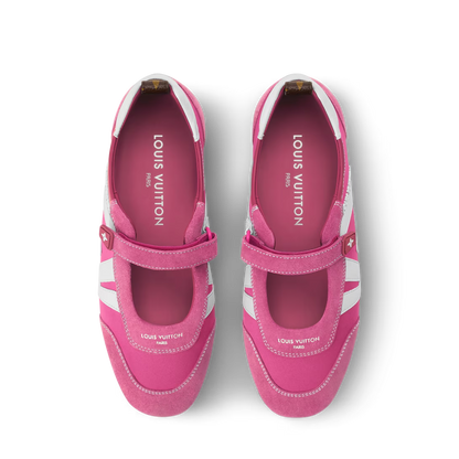 LV Sneakerina Mary Jane Pink