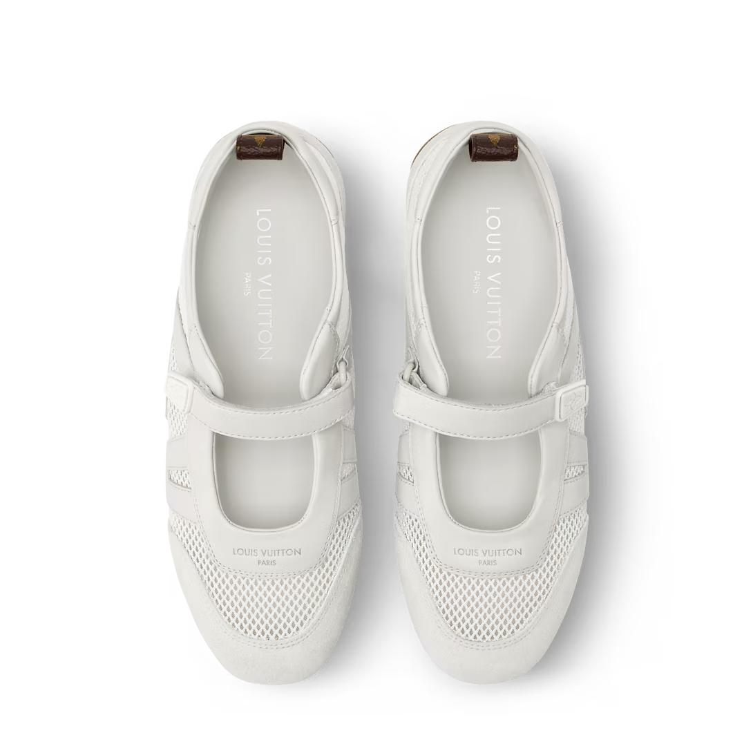 LV Sneakerina Mary Jane White