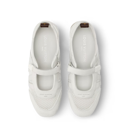 LV Sneakerina Mary Jane White