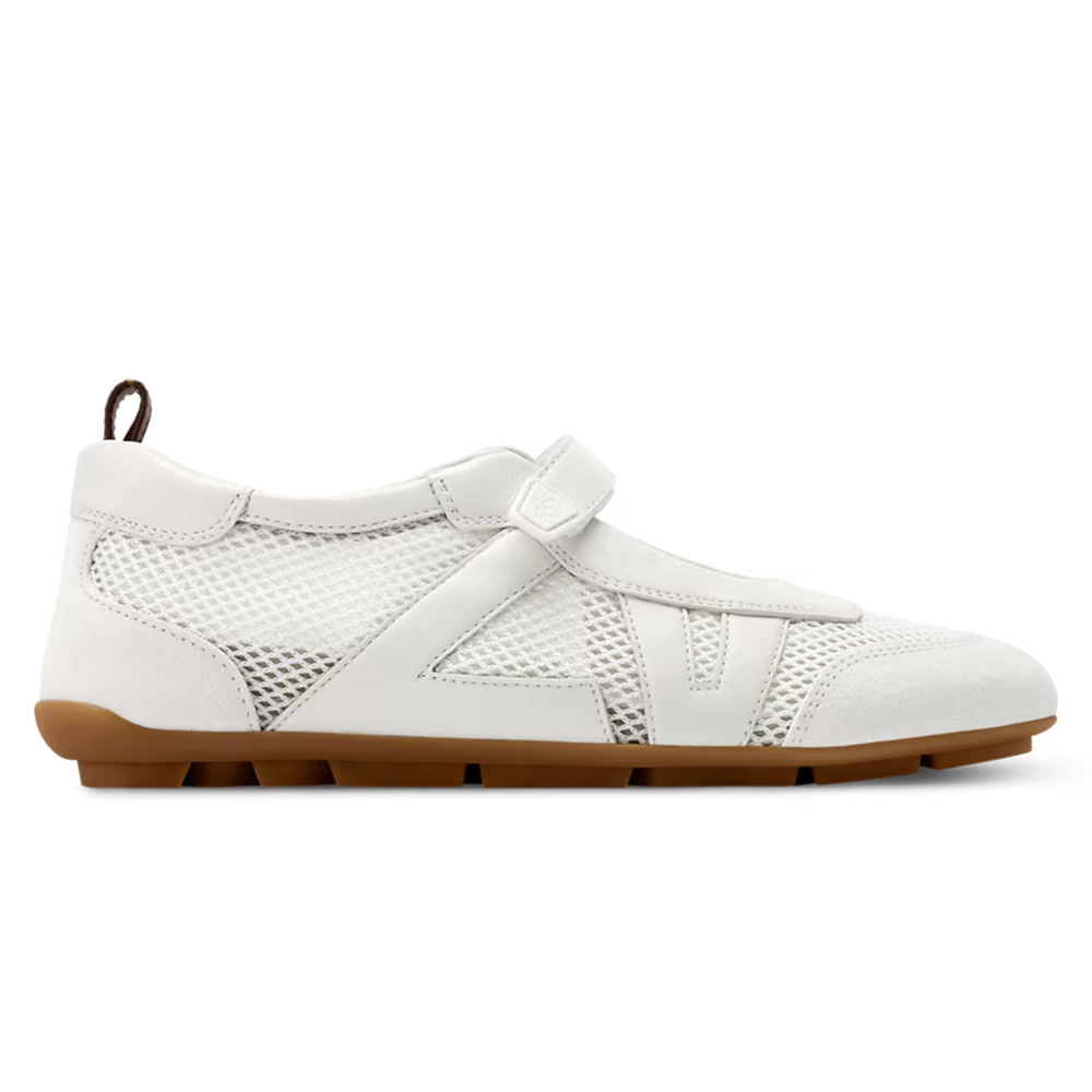 LV Sneakerina Mary Jane White