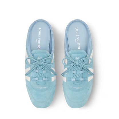 LV Sneakerina Open Back Sky Blue