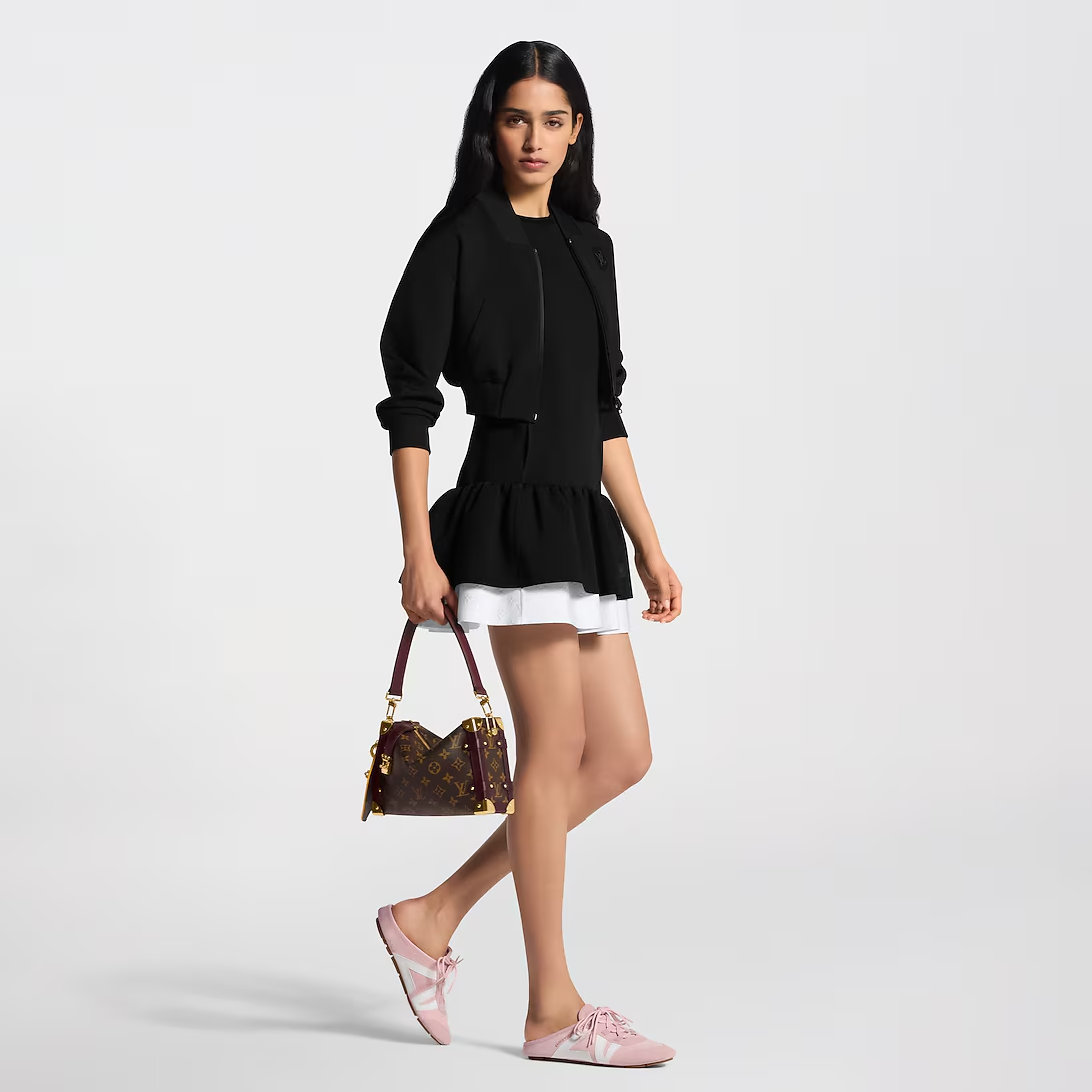 LV Sneakerina Open Back Rose Clair Pink
