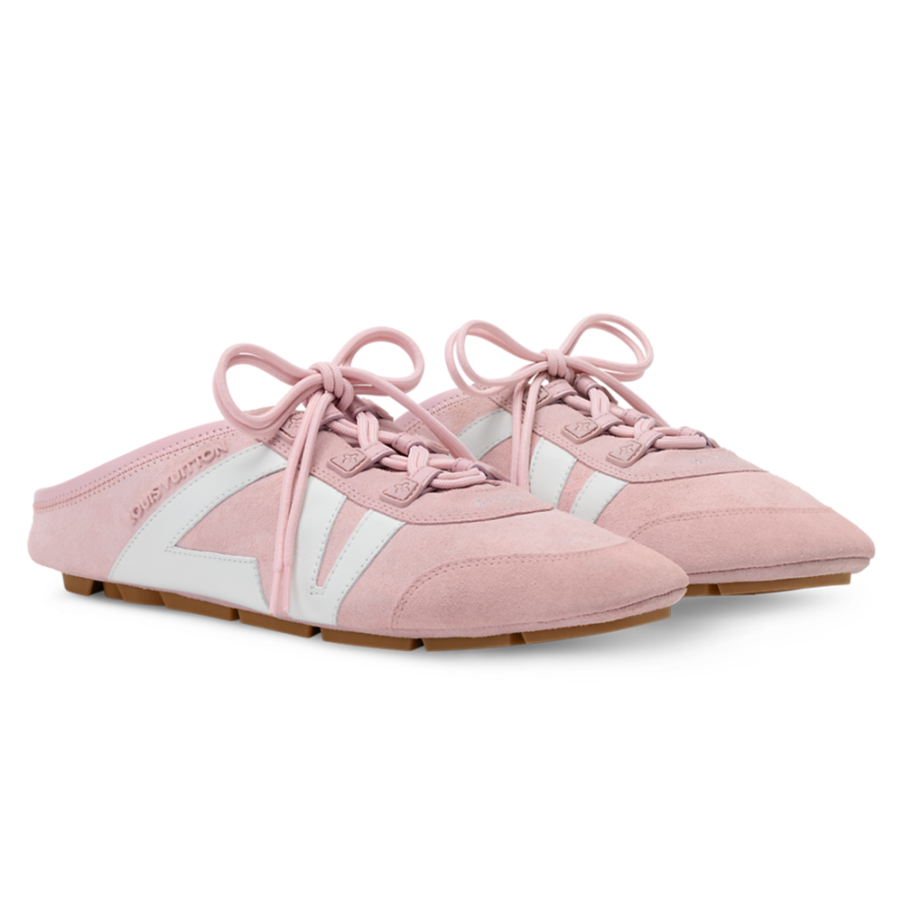 LV Sneakerina Open Back Rose Clair Pink