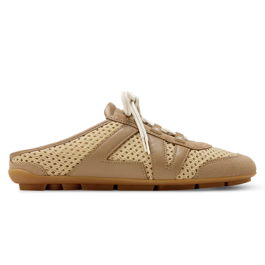 LV Sneakerina Open Back Natural Beige