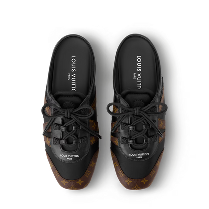 LV Sneakerina Open Back Black