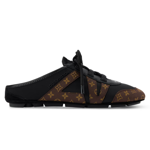 LV Sneakerina Open Back Black