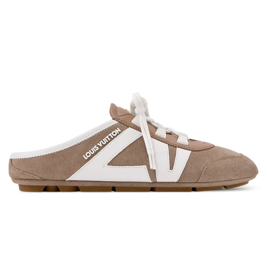 LV Sneakerina Open Back Hazelnut Brown