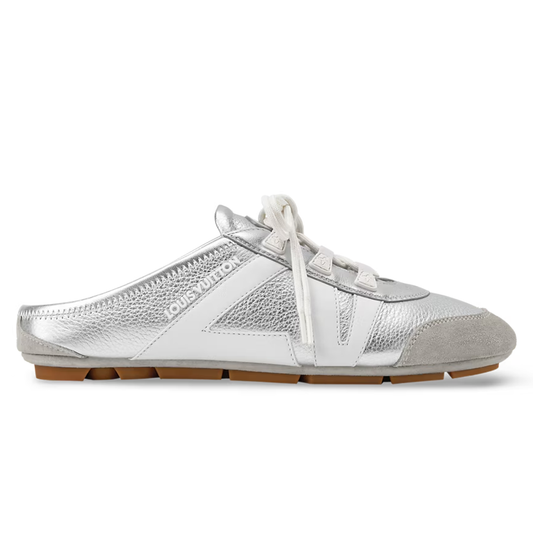 LV Sneakerina Open Back Silver