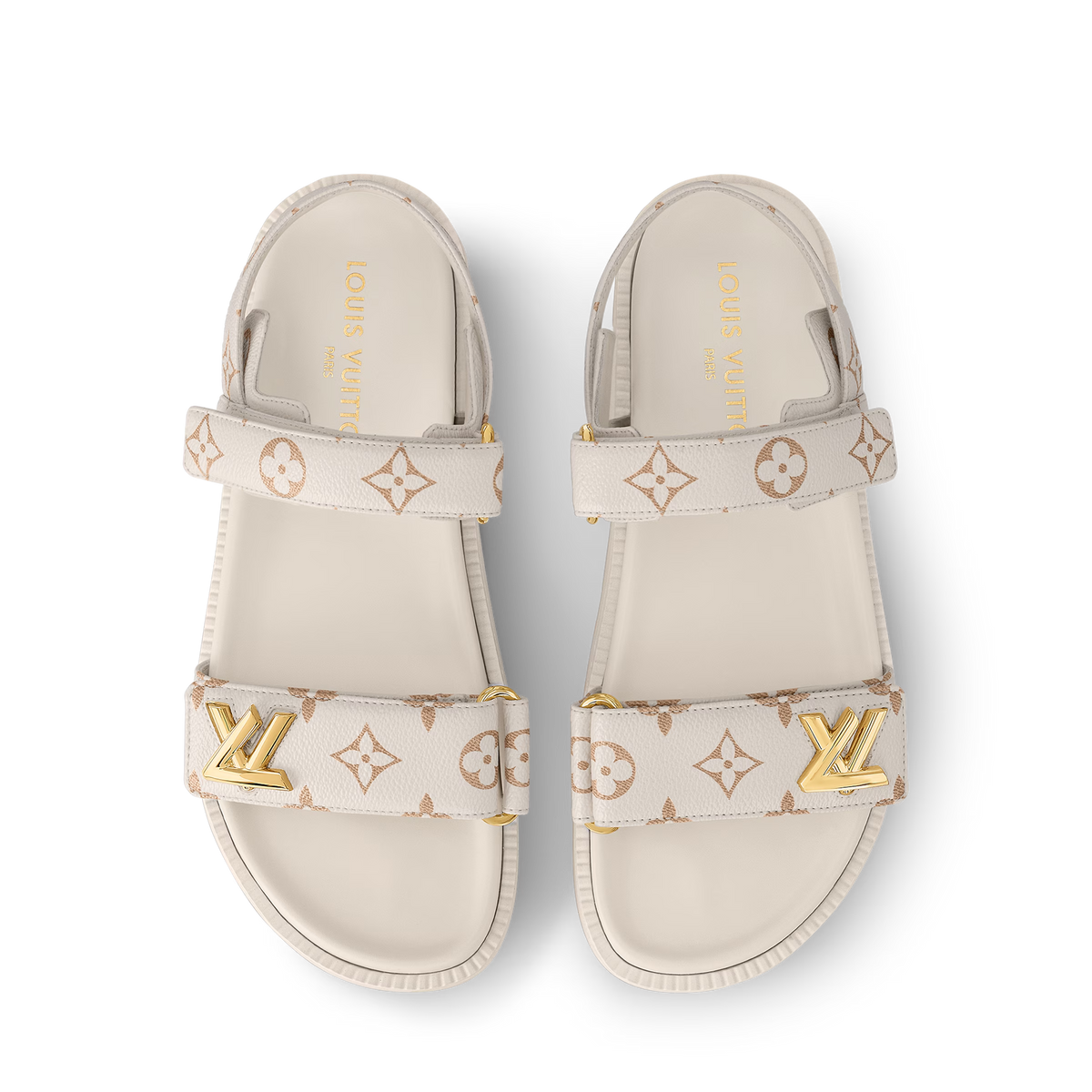 Louis Vuitton LV Sunset Flat Comfort Sandal ‘Dune Beige’