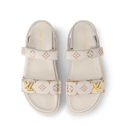 Louis Vuitton LV Sunset Flat Comfort Sandal ‘Dune Beige’