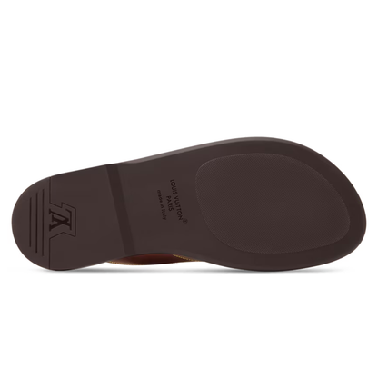 LV Sunset Thong Cognac Brown
