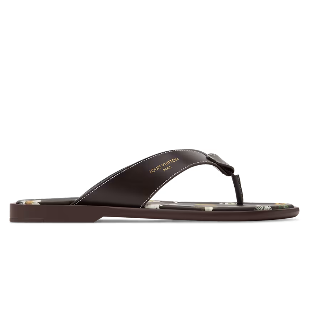 LV Sunset Thong Brown