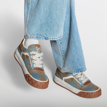 LV Tilted Sneaker Blue