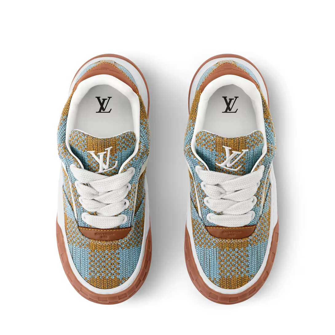 LV Tilted Sneaker Blue