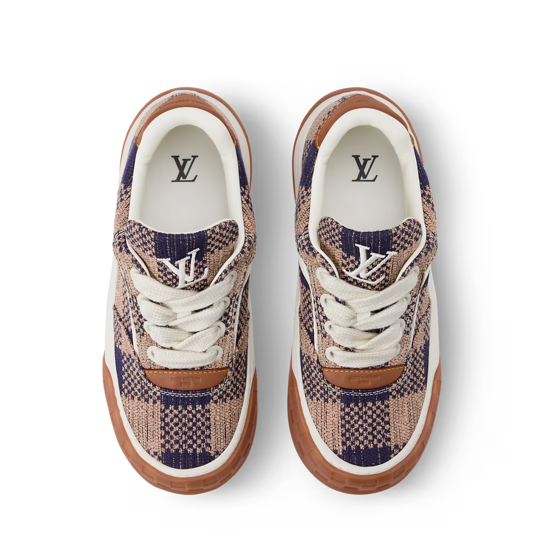 LV Tilted Sneaker Lilac Purple