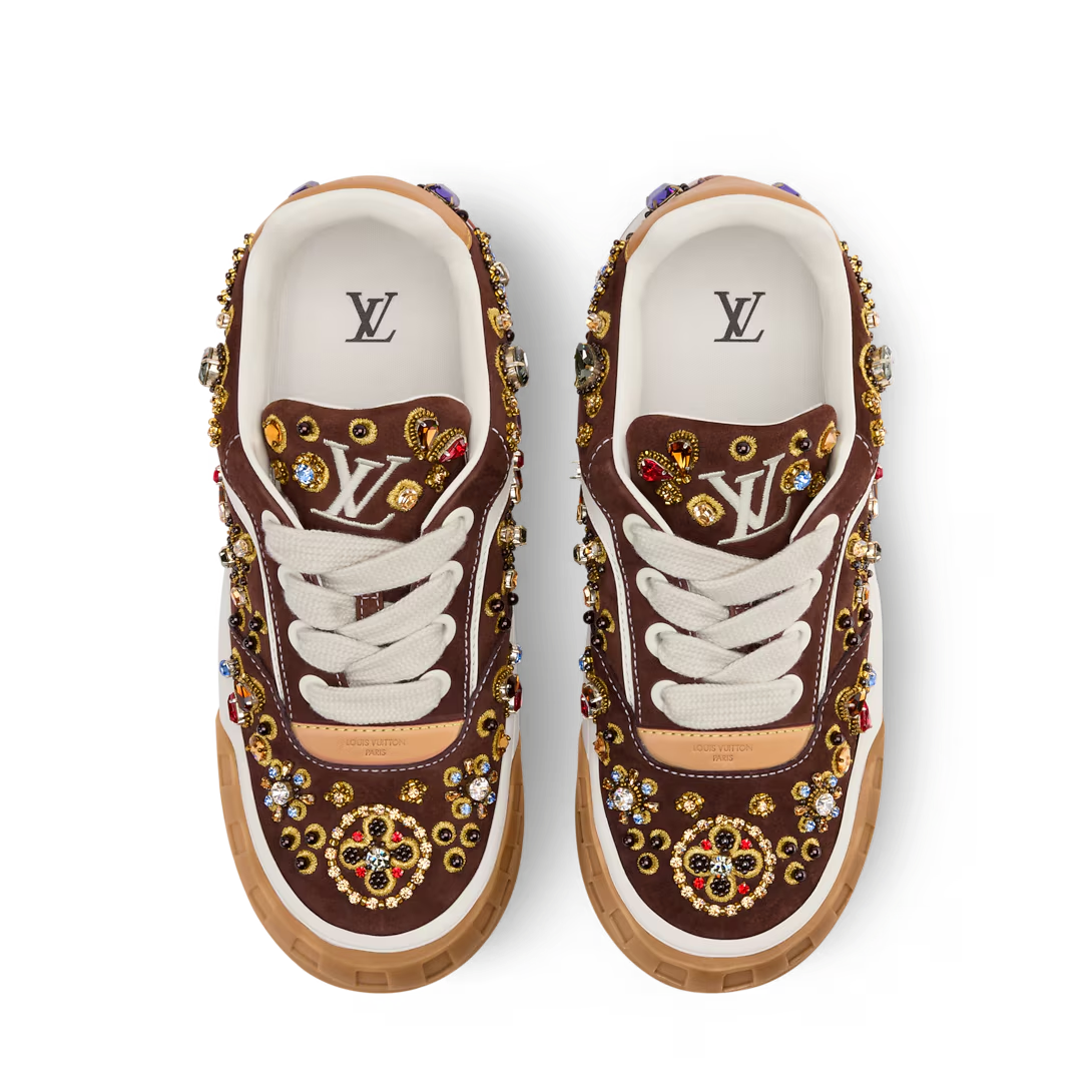 LV Tilted Sneaker Brown