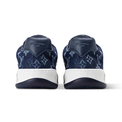 LV Tilted Sneaker Indigo Blue