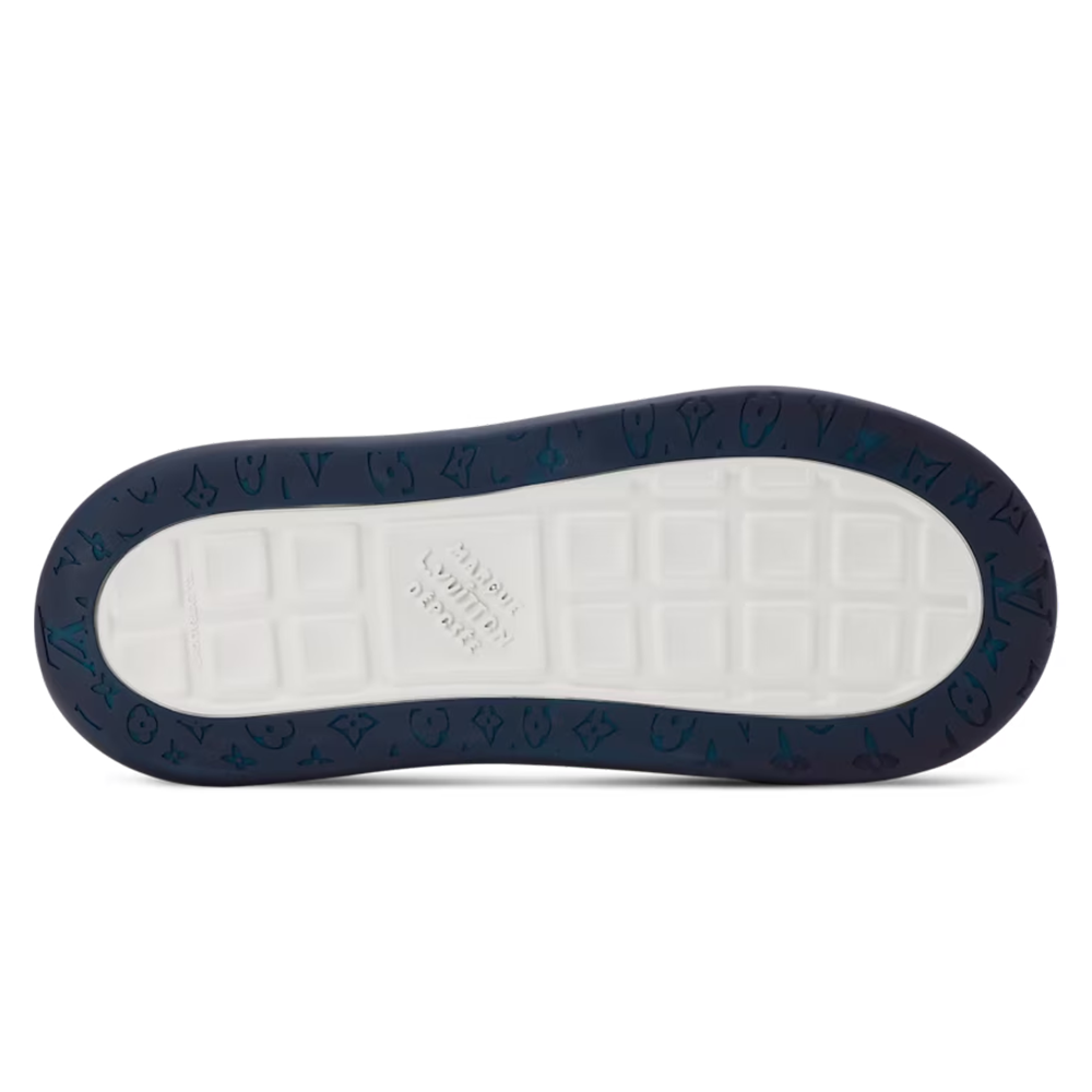 LV Tilted Sneaker Indigo Blue