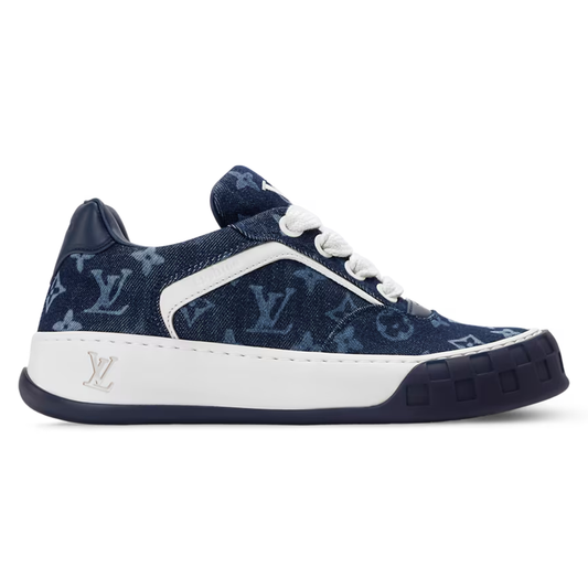 LV Tilted Sneaker Indigo Blue
