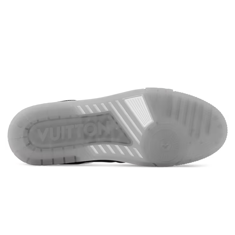 LV Trainer Sneaker Black White