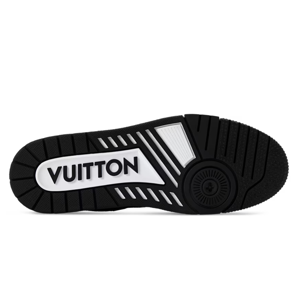LV Trainer Sneaker Black Swarovski