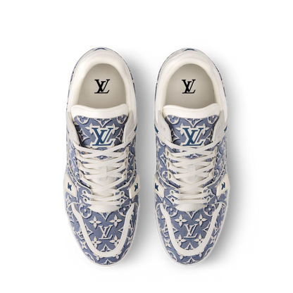 LV Trainer Sneaker Blue