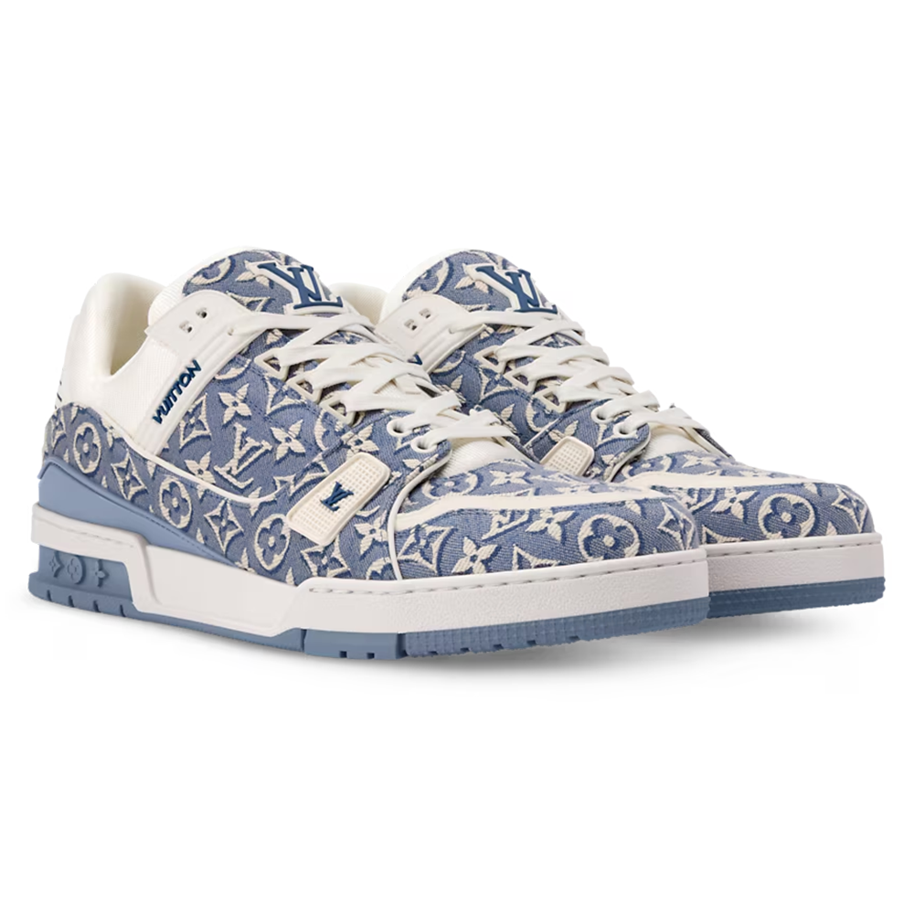 LV Trainer Sneaker Blue
