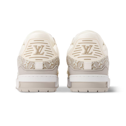 LV Trainer Sneaker Beige