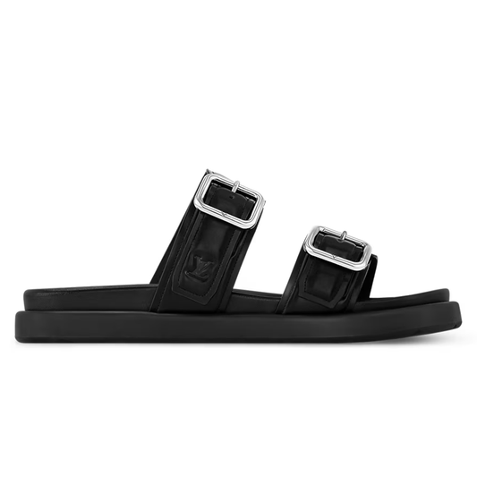 LV Venice Mule Black