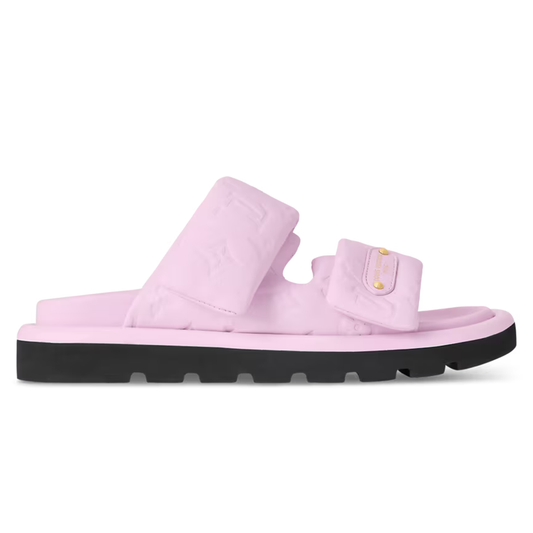 LV Pool Pillow Flat Comfort Mule Pink
