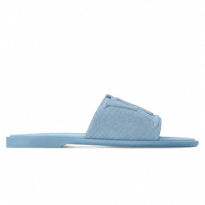 LV Portofino Mule Light Blue