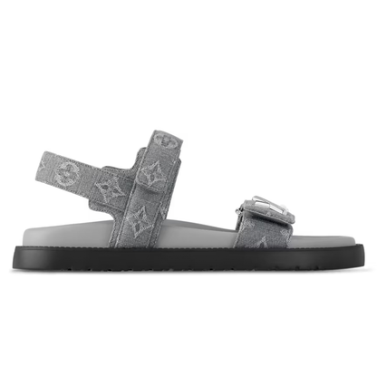 LV Sunset Flat Comfort Sandals ‘Gray’